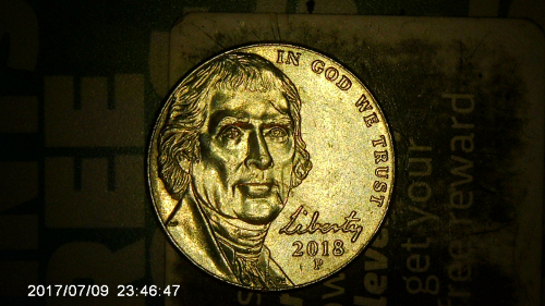 A-2018-P-Jefferson-Nickel-With-Area-Of-Interest-On-Reverse